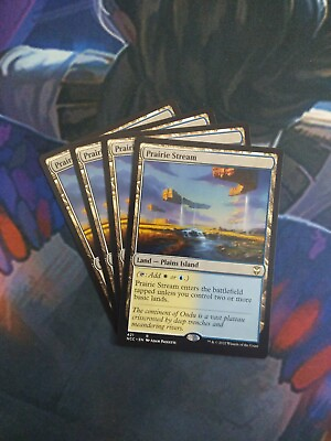 Prairie Stream x4 7% Off 2 C Streets of New Capenna NM MTG $2.25