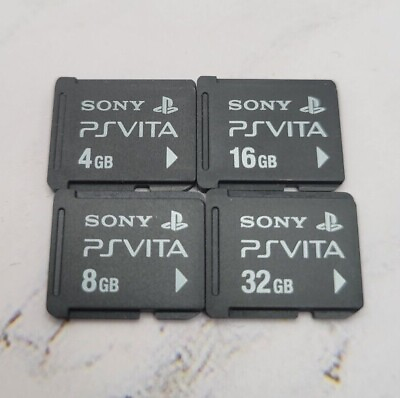 #ad Sony PS Vita Memory Card Official Playstation 64GB 32GB 16GB 8GB 4GB US SELLER $24.90