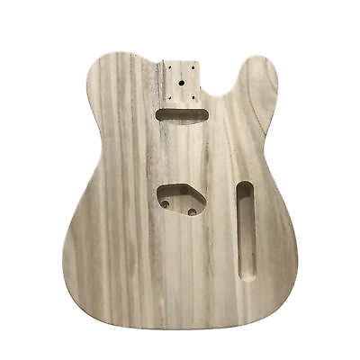 #ad Unfinished Maple Wood DIY Guitar Body Blank Barrel for TL Style Electric Guitar $40.46