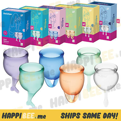 #ad Feel Good Secure Confident Menstrual Cup🍯SILICONE Period Care Reusable Tampon $12.46