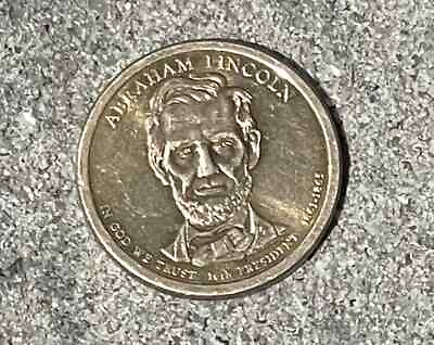 #ad Abraham Lincoln 2010 D One Dollar Coin 1861 1865 E PLURIBUS UNUM $888.00