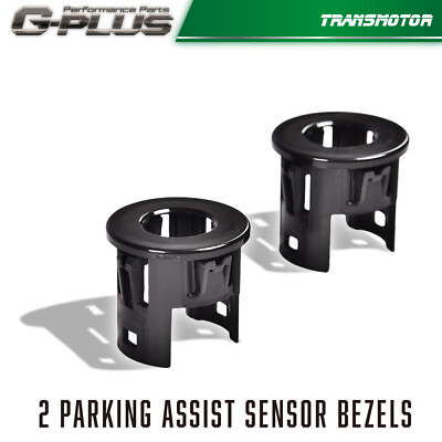 #ad 2pcs Parking Assist Sensor Bezels Fit For Dodge Ram 1500 14 18 Outer Front Rear $6.24