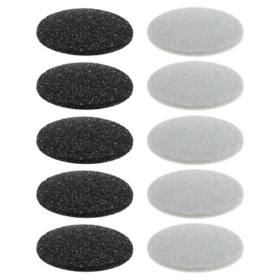 #ad 10Pcs Plastic Foot Grinder Replacement Head Extra Coarse Pumice Electric Tools $13.32