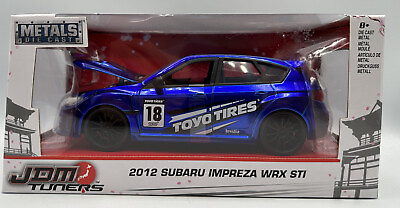 #ad 2012 Subaru Impreza WRX STI Metals Die Cast JDM Tuners Blue 2018 $24.71