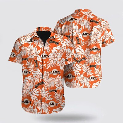 #ad San Francisco Giants Hawaiian Shirt San Francisco Giants Baseball Summer Shirt $24.49