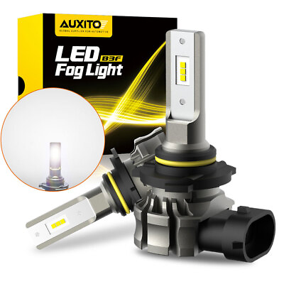 #ad 2X H10 9145 9140 LED Foglight Fog Bulbs 6500K White Lights Lamp Bulb Free Return $26.99