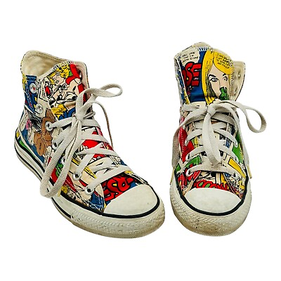 #ad Converse Comic Strip Chuck Taylor All Star Shoes 547287F Size Men’s 4 Women’s 6 $59.95