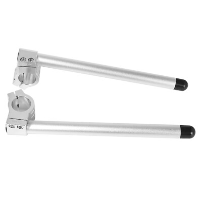 Chrome Motorcycle Clip on Ons Handlebar Mount Clamp Tube Fork Universal Bar 7 8quot; $33.99
