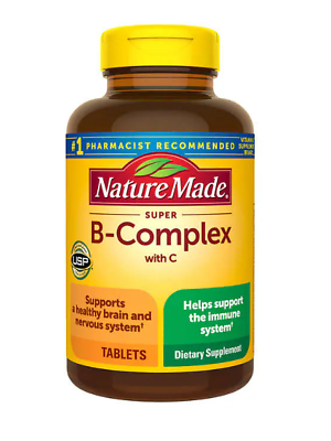 #ad Nature Made Super B Complex with Vitamin C amp; Folic Acid 460 tablets EXP 07 2025 $25.19