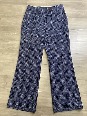 #ad Brooks Brothers Lanificio Piemontese Women Dress Pants 6 Blend Boot Cut Tweed $39.00