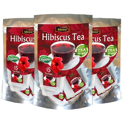 #ad Organic Hibiscus Tea Bags Pure Floral Bliss Vibrant Refreshment and Wellness $288.00