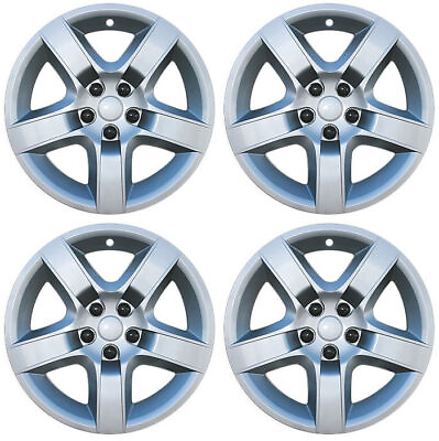 #ad Brand New Set of 4 17quot; Aftermarket Hubcaps for 2008 2012 Chevy Malibu $54.96