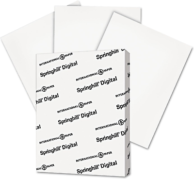 #ad 015300 Digital Index White Card Stock 110 Lb 8 1 2 X 11 250 Sheets Pack $27.75