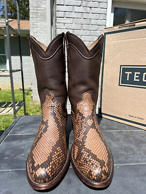 #ad Tecovas 10D Python Billy 1 Men’s Handmade Cowboy Western Boot $399.00