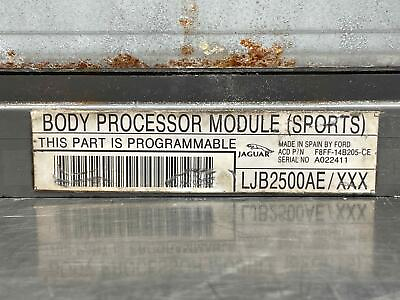 #ad 1999 Jaguar XK8 Body Processor Control Module Chassis BCM LJB2500AE 1998 2000 $142.49