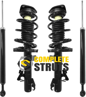 #ad COMPLETESTRUTS Front Complete Strut Assemblies with Coil Springs and Rear Shoc $211.99