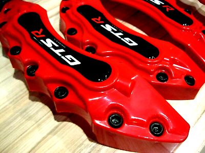 #ad 4x Red 3D Style FrontRear Car Disc Brake Caliper Cover Parts Brake muscle MX356 $59.90
