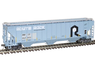 #ad Atlas HO Scale Midwest Railcar Rock Island 462636 Thrall 4750 Covered Hopper $23.92