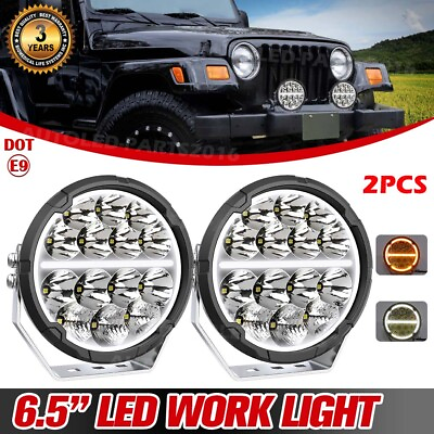 #ad 7inch Spotlight LED Work Light Bar Combo Fog Lamp Offroad Driving 4x4 TruckWire $173.22