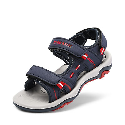 #ad US Boys Girls Sports Sandals Breezy Open Toe Vacation Beach Walking Sandals $22.95
