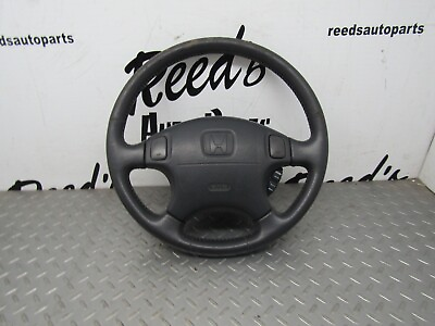 #ad 97 01 HONDA CR V CRV Steering Wheel complete OEM $65.00