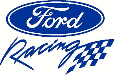 #ad 2 FORD RACING DECAL Focus Mustang Escort Car Truck iPhone FREE SHIPPING $4.95