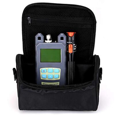 #ad 10KM Fiber Tool Small Bag with Optical Power Fiber Meter and Aluminum Visual ... $64.96