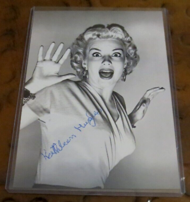 #ad Kathleen Hughes actress autographed photo signed It Came From Outer Space $19.95