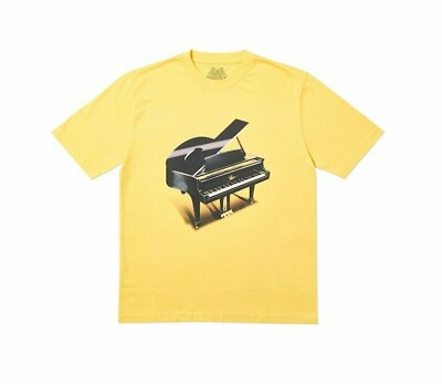 #ad Palace Grand Tee T Shirt Size XL X Large Yellow Palace 2019 Release Brand New $56.06