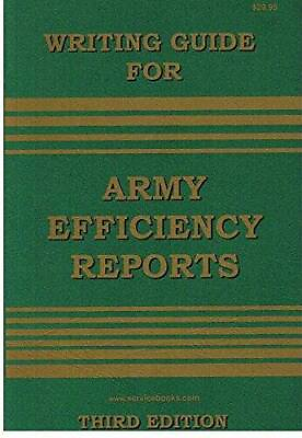 #ad Writing Guide for Army Efficiency Reports Paperback ACCEPTABLE $4.48