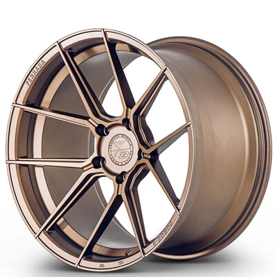 #ad 4 20x10 20x12quot; Staggered Ferrada Wheels F8 FR8 Matte Bronze Rims B1 $2440.00
