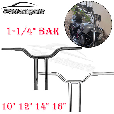 #ad 10quot; 12quot; 14quot; 16quot; MX T Bars Handlebar For Harley Softail Sportster Dyna Wide Glide $108.99