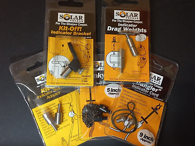 #ad #ad Solar Tackle Indicator Kit Off Hockey Sticksamp;Adaptors D.Cord A.Weights O Ring $2.97