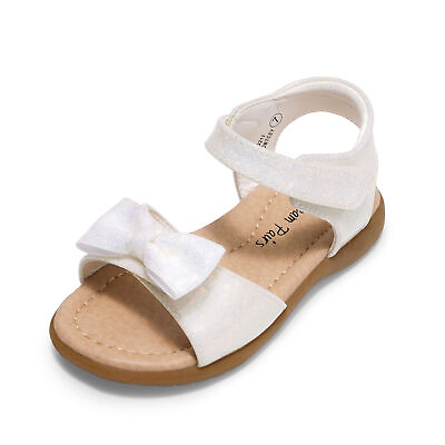 #ad Girls Fashion Sandals Flat Sandals Rubber Sole Non Slip Summer Dress Sandals $19.59