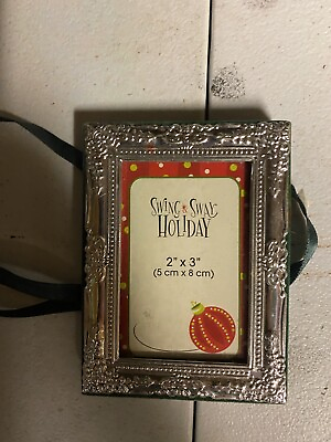 #ad Small Holiday Picture Frame CC5 $9.80