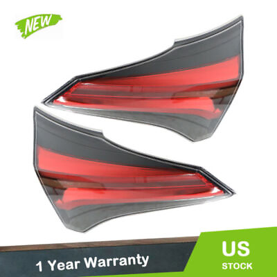 #ad Taillights Rear LH RH Pair For 2016 2017 Toyota RAV4 Outer Brake Tail Light $75.20