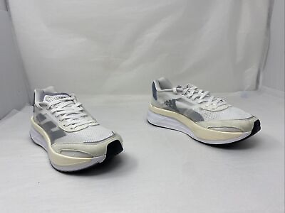 #ad Adidas Adizero Boston 10 Womens Running Shoes White Grey GY0907 Size 6.5M US $27.97