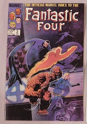 #ad The Official Marvel Index to the Fantastic Four #2 $2.95