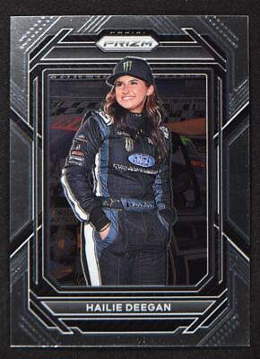 #ad 2023 Prizm NASCAR Racing Base #9 Hailie Deegan $1.39