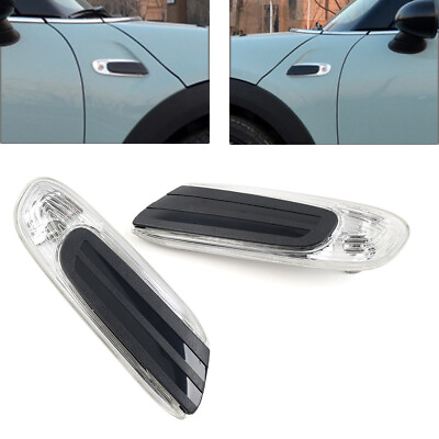 #ad Front Fender Side Indicator Light Turn Signal Light Covers For Mini Cooper F55 $32.27