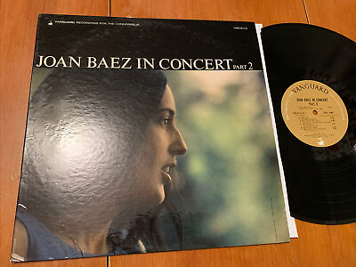 #ad Joan Baez In Concert Part 2 LP Vanguard Mono Folk EX $13.02