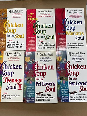 #ad Chicken Soup for the Soul Book *Lot of 6* Paperback $19.23