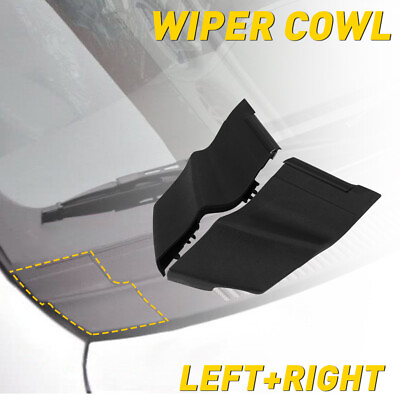 #ad 2pcs Windshield Wiper Side Cowl Fits Cover Trim For Toyota Yaris 4 Door 2006 10 $12.34