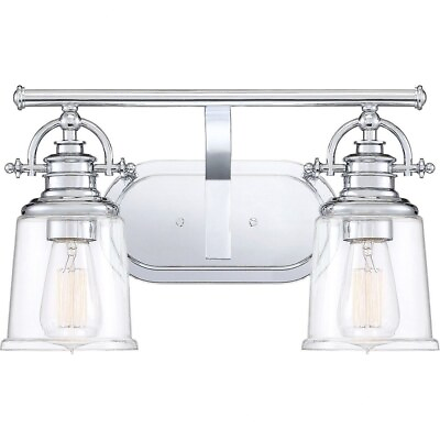 #ad Quoizel Lighting Two Light Bath Fixture Bath Light Grant 2 Light $249.99