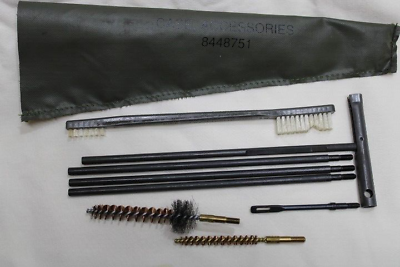 #ad US Military Issue USGI Rifle Gun Cleaning Kit With A2 Butt Stock Pouch 5.56.223 $32.95