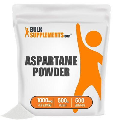 #ad BulkSupplements Aspartame Powder 500g 1g Per Serving $38.96