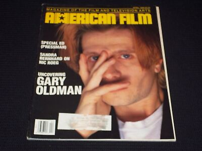 #ad 1988 APRIL AMERICAN FILM MAGAZINE GARY OLDMAN FRONT COVER L 16819 $49.99