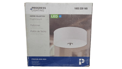 #ad Progress Lighting Inspire Collection 13quot; Flushmount Light with Linen Shade $29.99