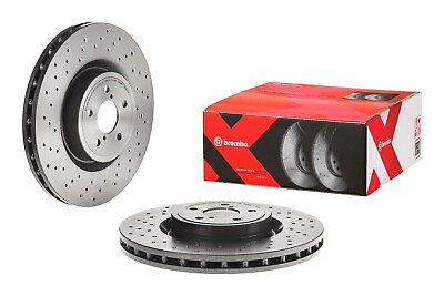 #ad Brembo Xtra Front Left or Right Drilled Brake Disc Rotor for Impreza WRX STI #x27;04 $138.95