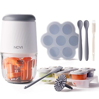#ad Baby Food Maker Baby Food Processor Set Ultra Delicate Grinding with 8 Blad... $55.83